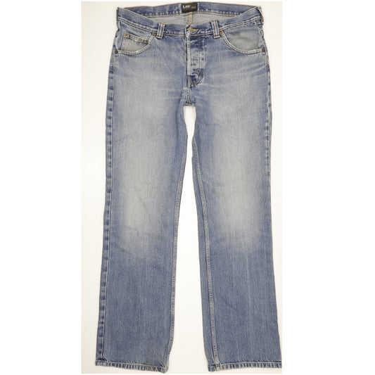 Lee Rosco Men Blue Straight Regular Jeans W34 L34