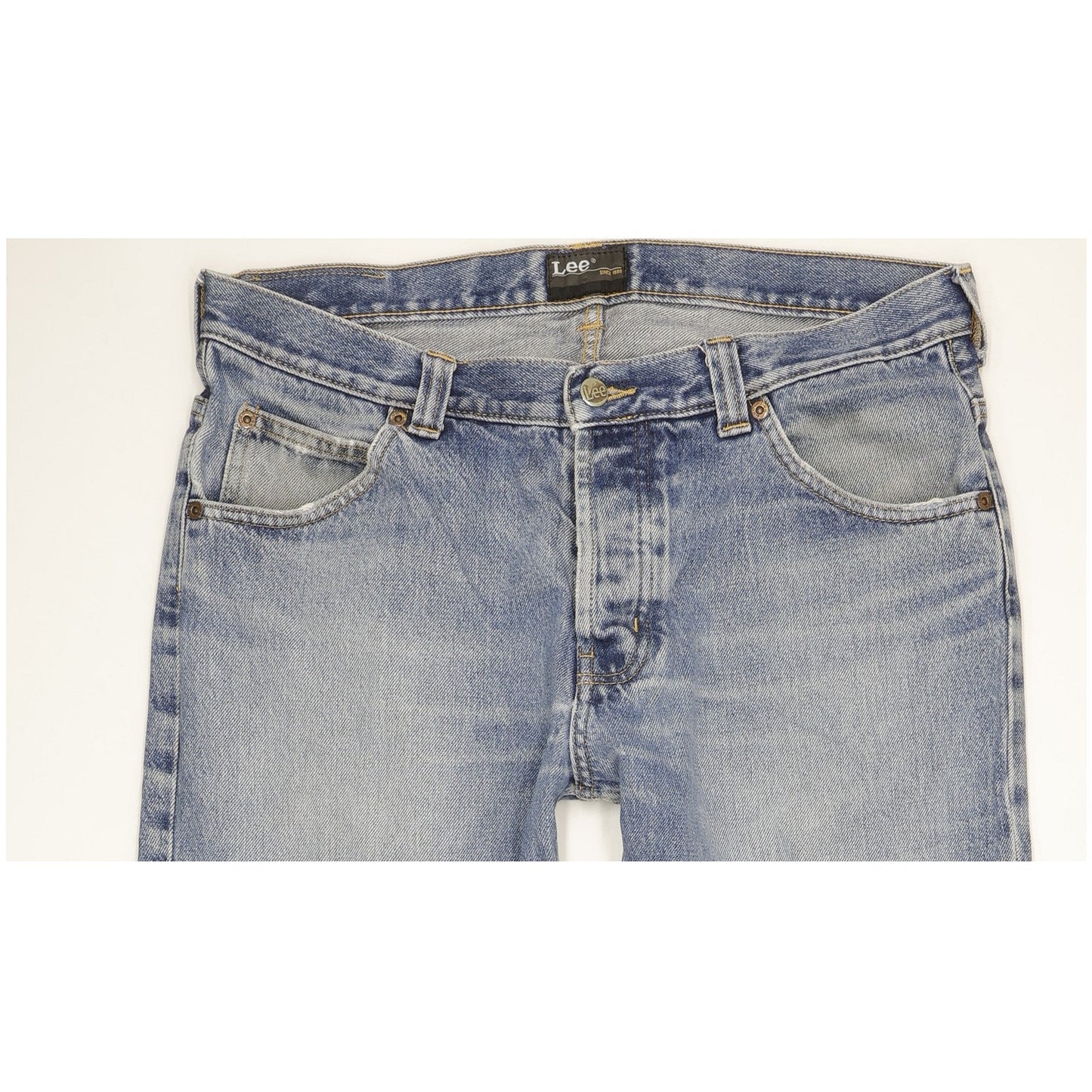 Lee Rosco Men Blue Straight Regular Jeans W34 L34