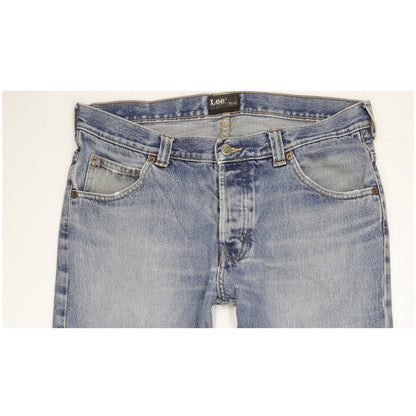 Lee Rosco Men Blue Straight Regular Jeans W34 L34
