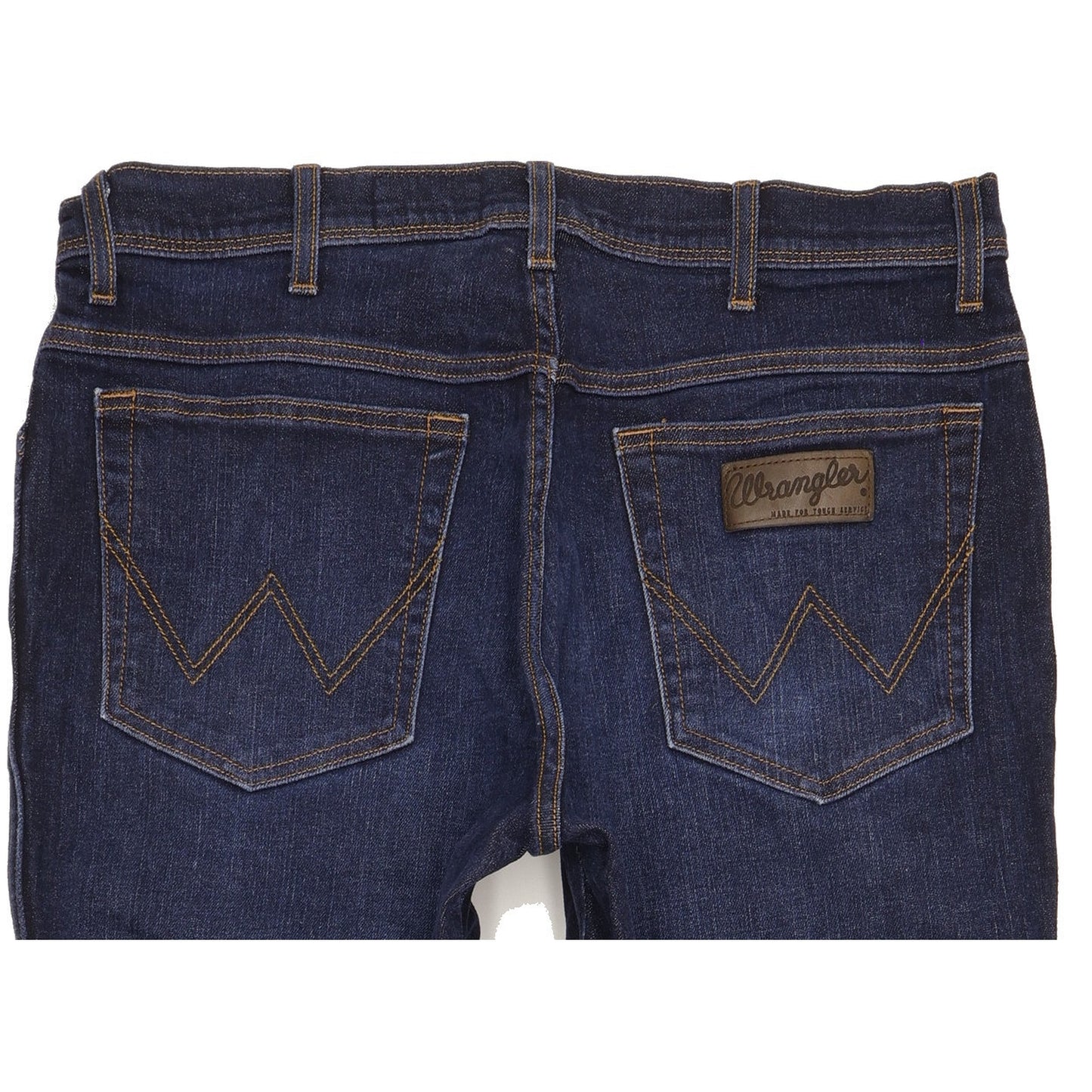 Wrangler Texas Men Blue Straight Regular Stretch Jeans W36 L29