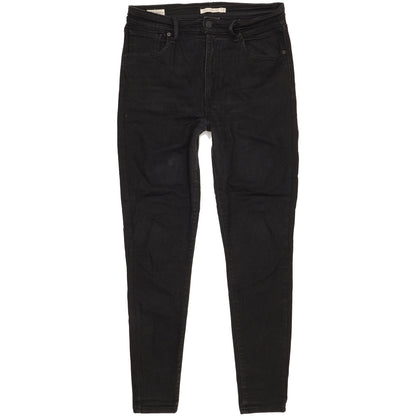 Levi's Mile Black Skinny Slim Stretch Jeans High Waisted W31 L30