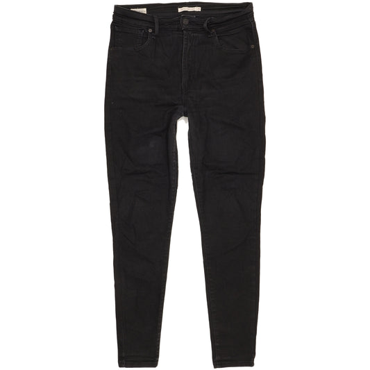 Levi's Mile Black Skinny Slim Stretch Jeans High Waisted W31 L30