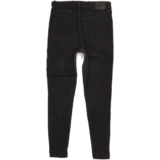 Levi's Mile Black Skinny Slim Stretch Jeans High Waisted W31 L30