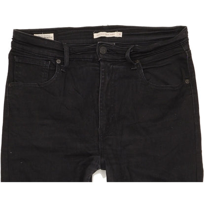Levi's Mile Black Skinny Slim Stretch Jeans High Waisted W31 L30