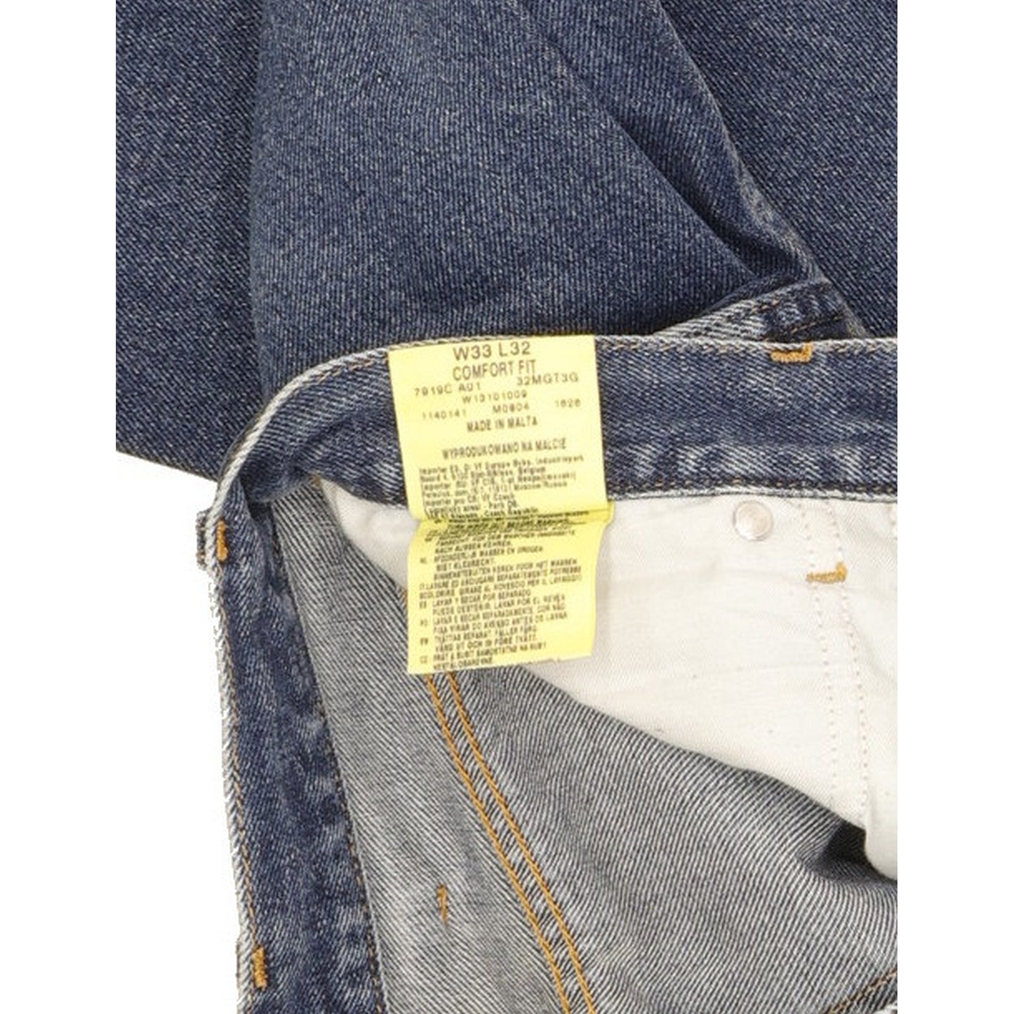 Wrangler Men Blue Straight Regular Jeans W32 L27