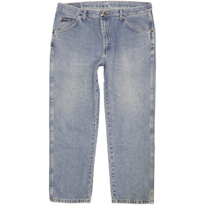 Wrangler Men Blue Straight Regular Jeans W38 L29