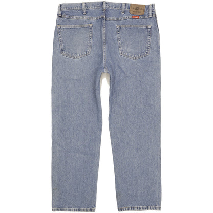 Wrangler Men Blue Straight Regular Jeans W38 L29