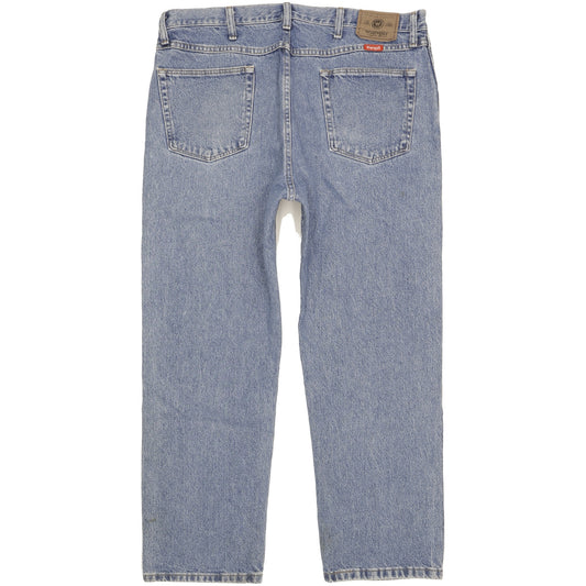 Wrangler Men Blue Straight Regular Jeans W38 L29
