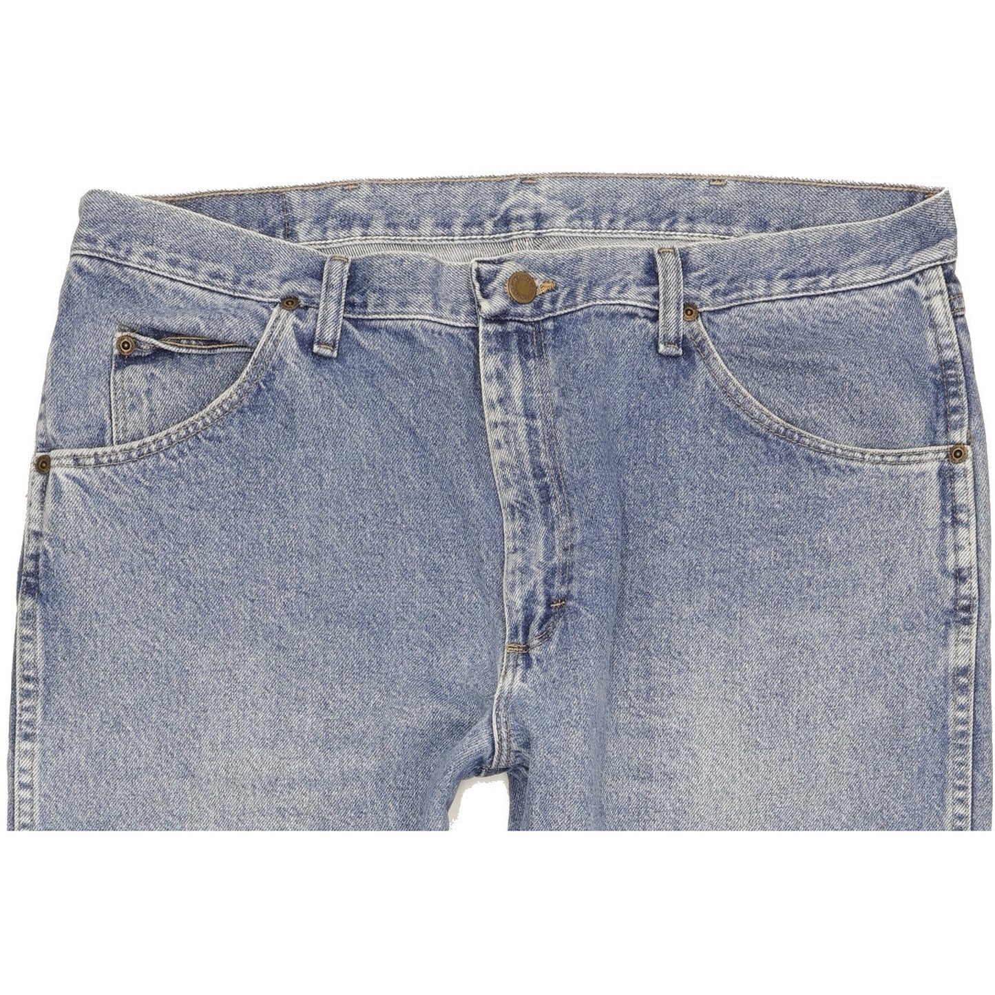 Wrangler Men Blue Straight Regular Jeans W38 L29