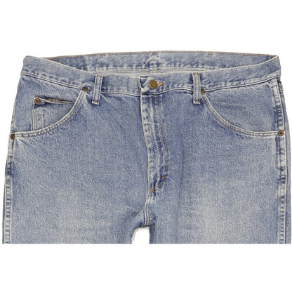 Wrangler Men Blue Straight Regular Jeans W38 L29