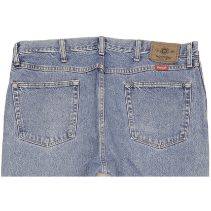 Wrangler Men Blue Straight Regular Jeans W38 L29