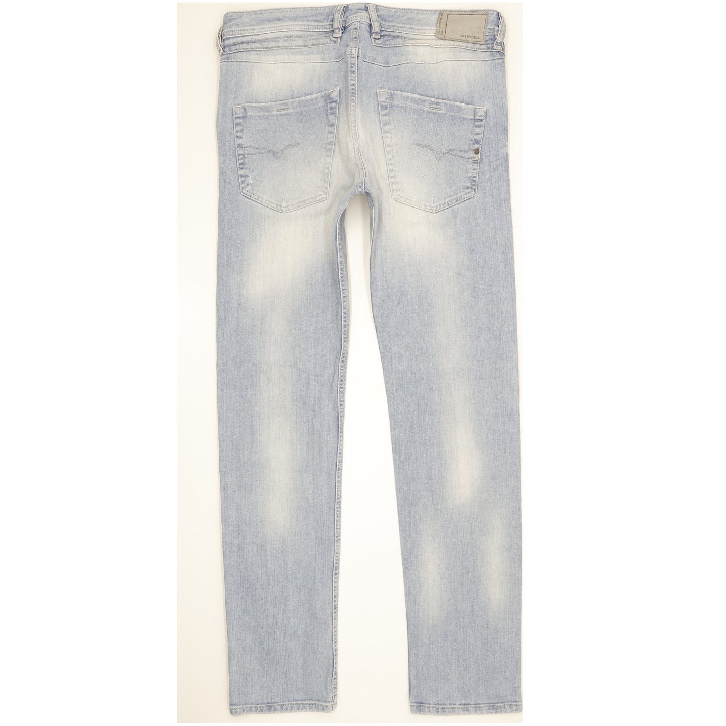 Diesel Belther Men Blue Tapered Slim Stretch Jeans W33 L33