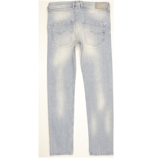 Diesel Belther Men Blue Tapered Slim Stretch Jeans W33 L33