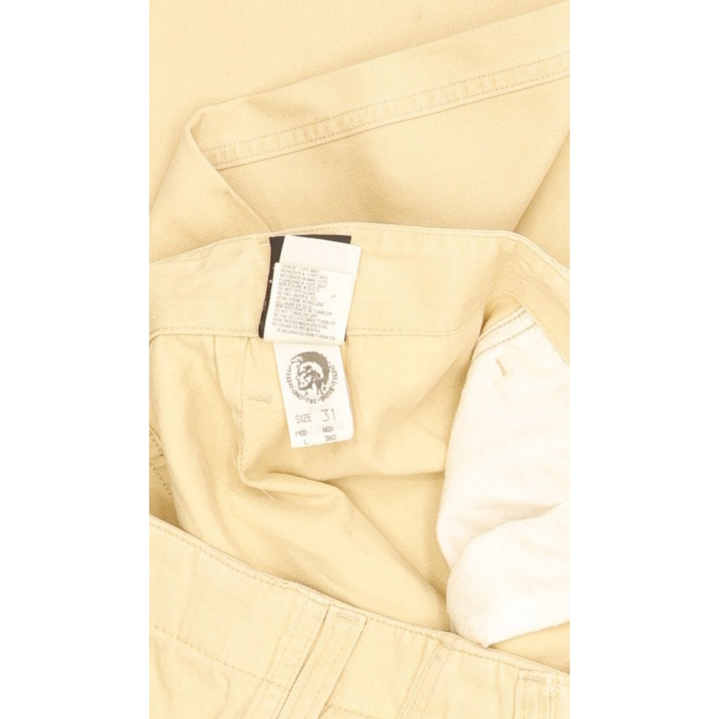 Diesel Nox Men Beige Straight Regular Jeans W31 L27