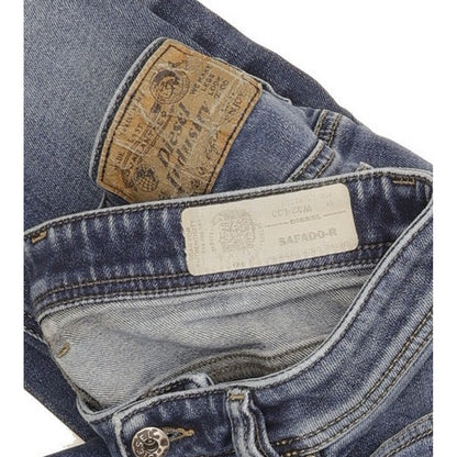 Diesel Safado-R Men Blue Straight Slim Stretch Jeans W32 L31
