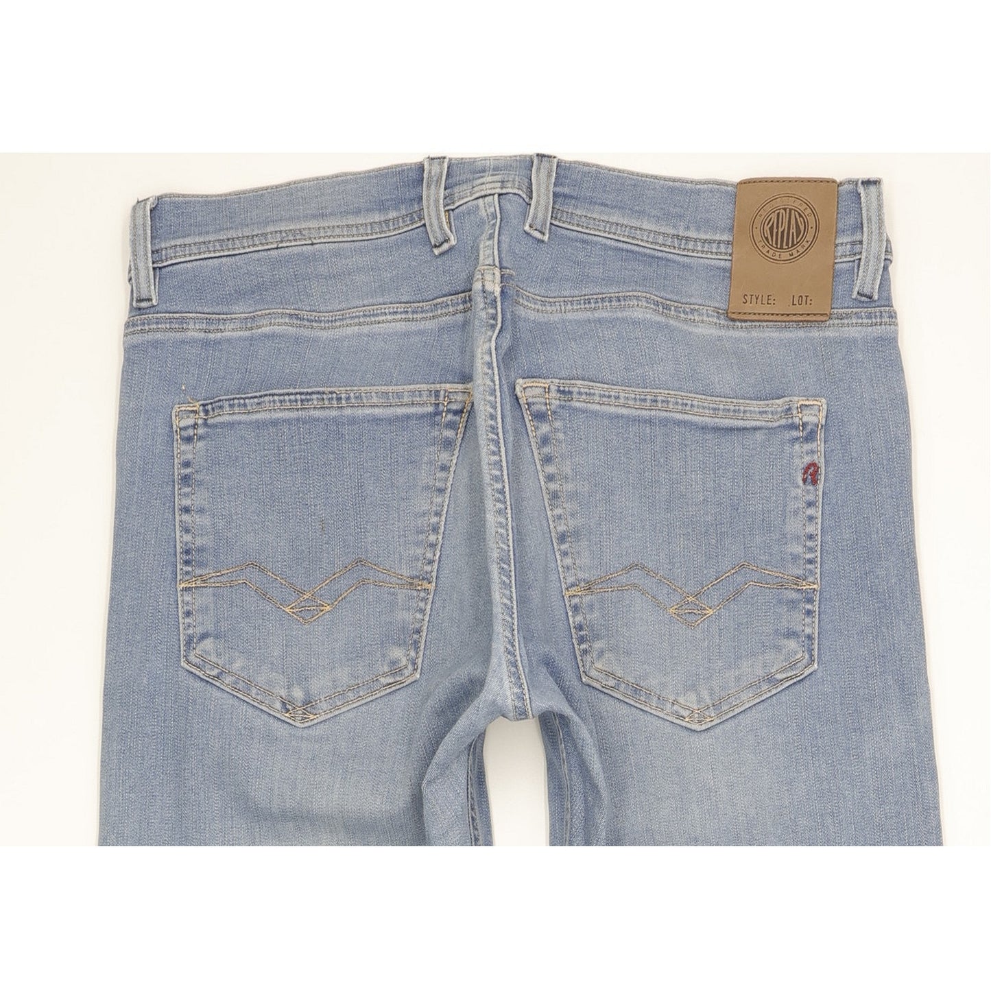 Replay Hyperflex Men Blue Skinny Slim Stretch Jeans W31 L32