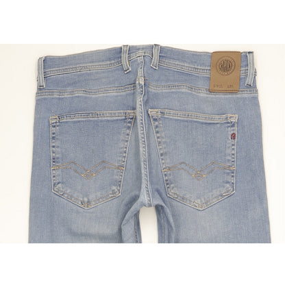 Replay Hyperflex Men Blue Skinny Slim Stretch Jeans W31 L32