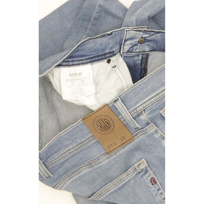 Replay Hyperflex Men Blue Skinny Slim Stretch Jeans W31 L32