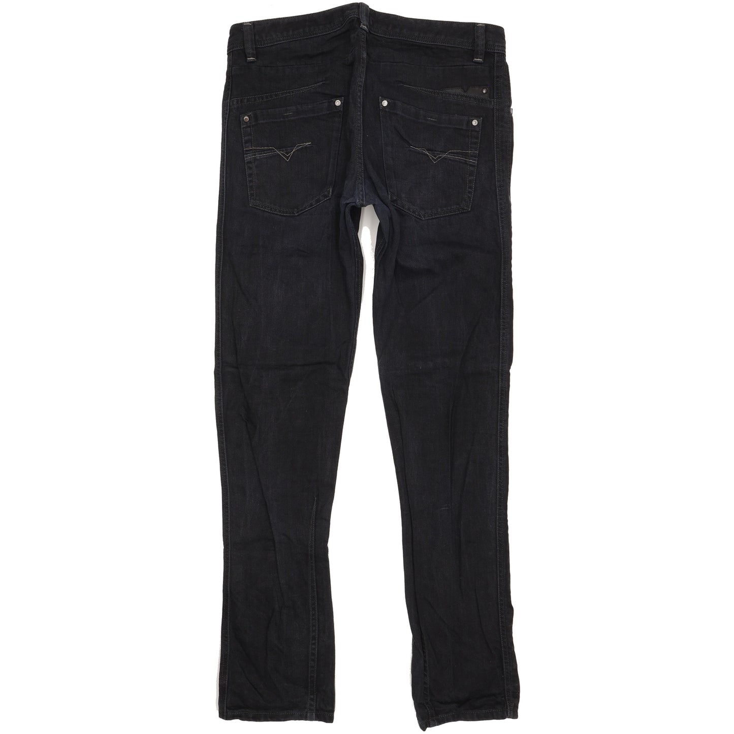 Diesel Darron Men Black Tapered Slim Jeans W34 L34