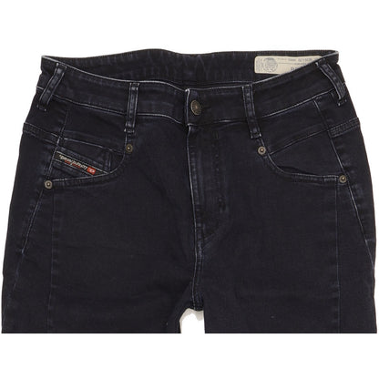 Diesel D-Fayza Blue Tapered Loose Boyfriend Stretch Jeans High Waisted W26 L32