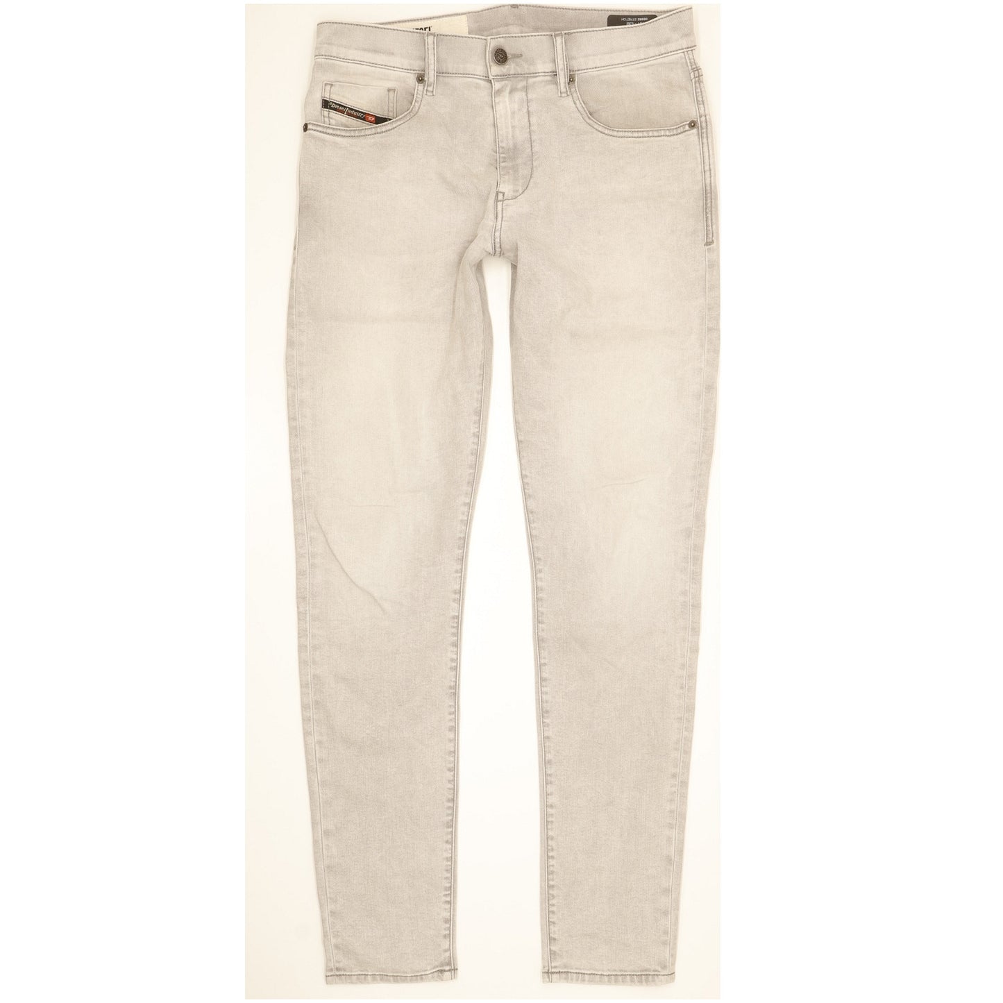 Diesel D-Struct Men Grey Skinny Slim Stretch Jeans W31 L32
