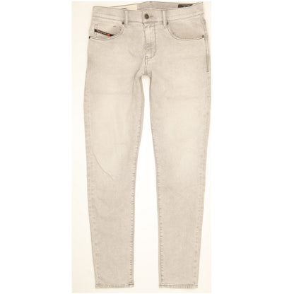 Diesel D-Struct Men Grey Skinny Slim Stretch Jeans W31 L32