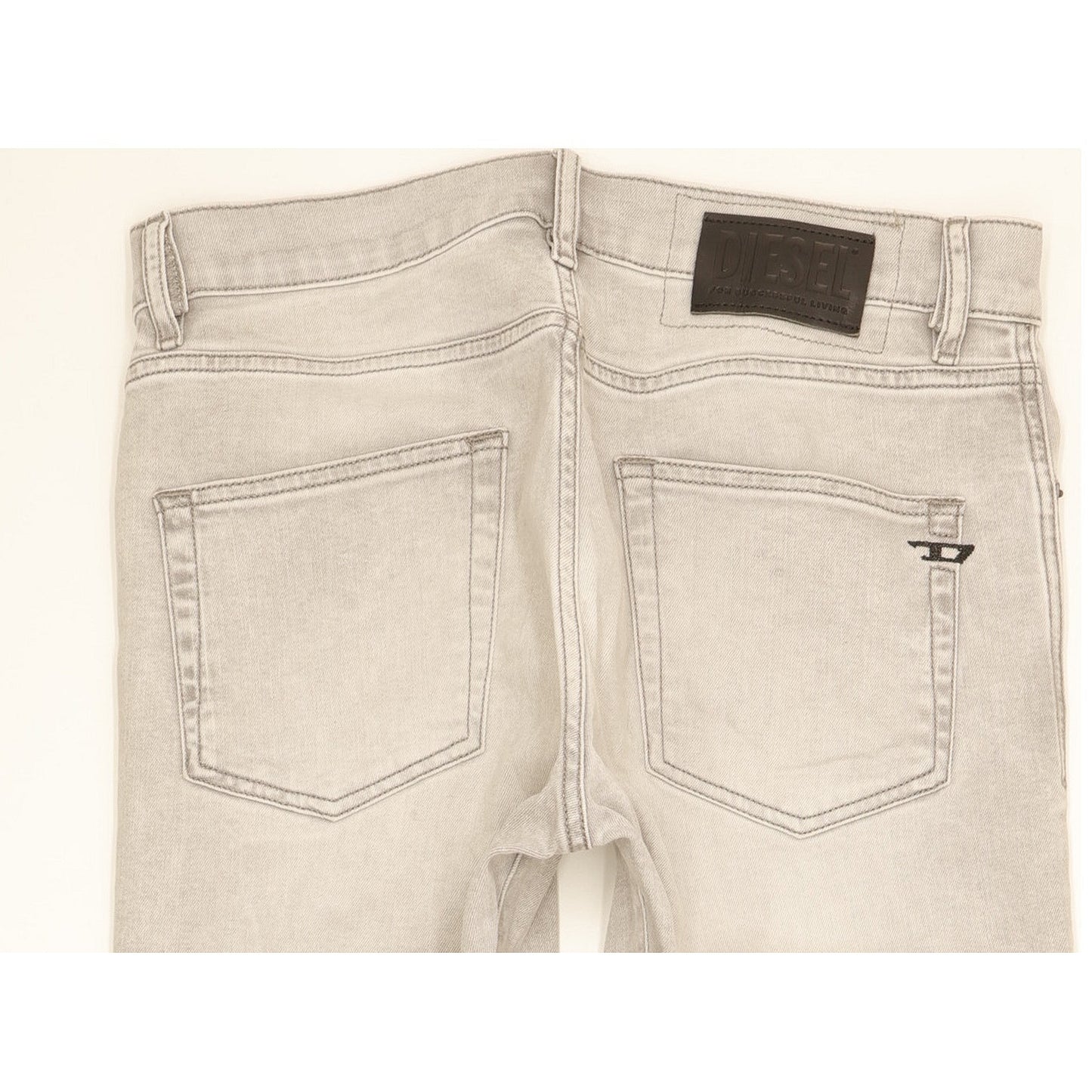 Diesel D-Struct Men Grey Skinny Slim Stretch Jeans W31 L32