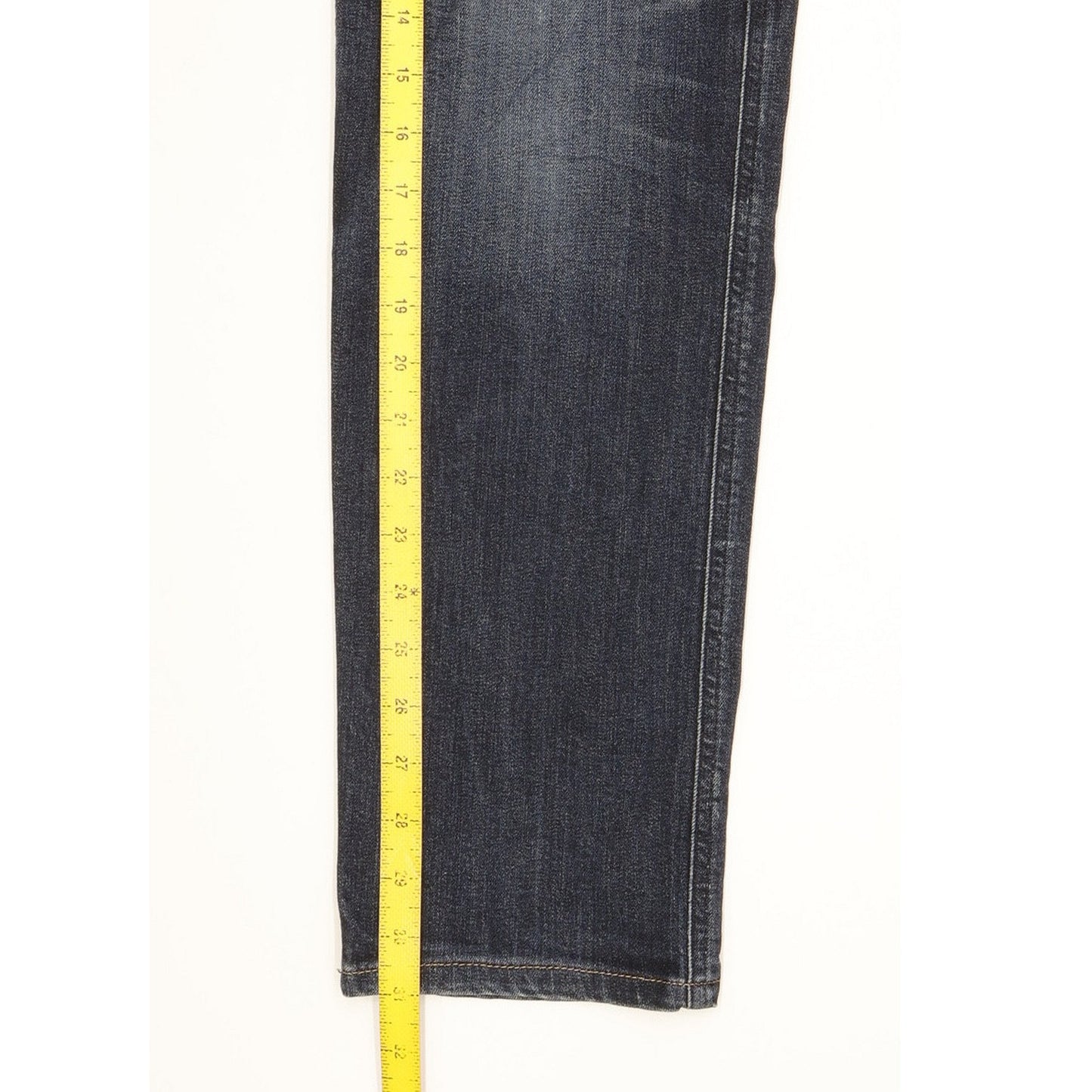 Replay Anbass Men Blue Straight Slim Stretch Jeans W34 L31