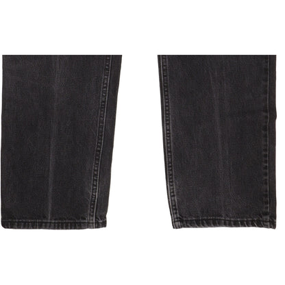 Wrangler Men Black Straight Regular Jeans W36 L34
