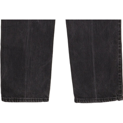 Wrangler Men Black Straight Regular Jeans W36 L34