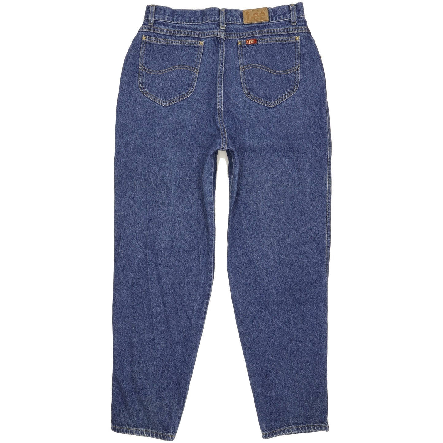 Lee Blue Tapered Loose Mom Jeans High Waisted W30 L29