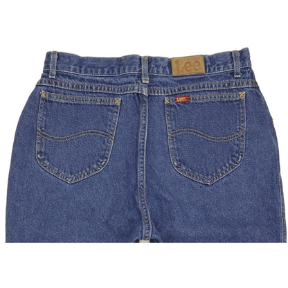 Lee Blue Tapered Loose Mom Jeans High Waisted W30 L29