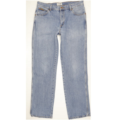 Wrangler Texas Men Blue Straight Regular Jeans W36 L33