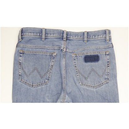 Wrangler Texas Men Blue Straight Regular Jeans W36 L33