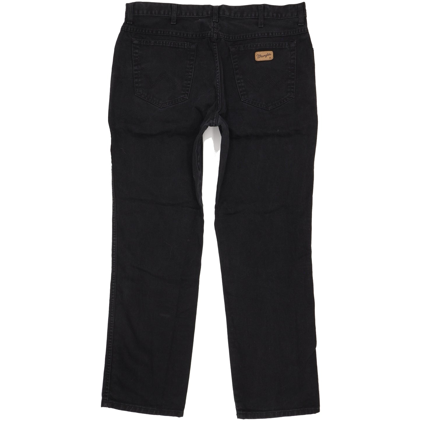 Wrangler Texas Men Black Straight Regular Jeans W38 L32