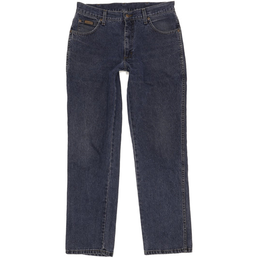Wrangler Texas Men Blue Straight Regular Jeans W34 L32