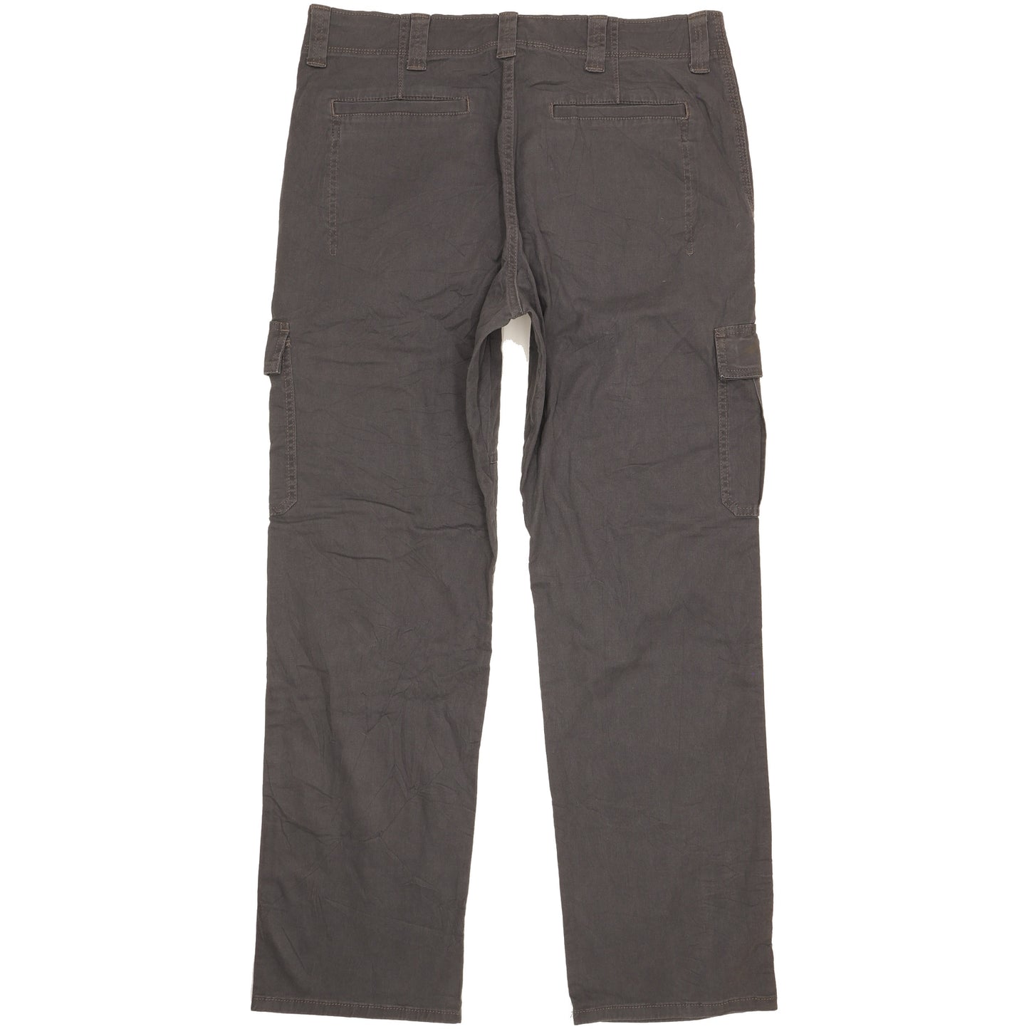 Wrangler Men Grey Straight Regular Stretch Jeans W34 L32