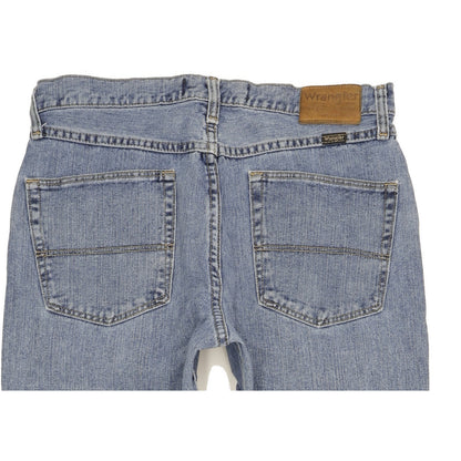 Wrangler Men Blue Straight Regular Jeans W33 L28
