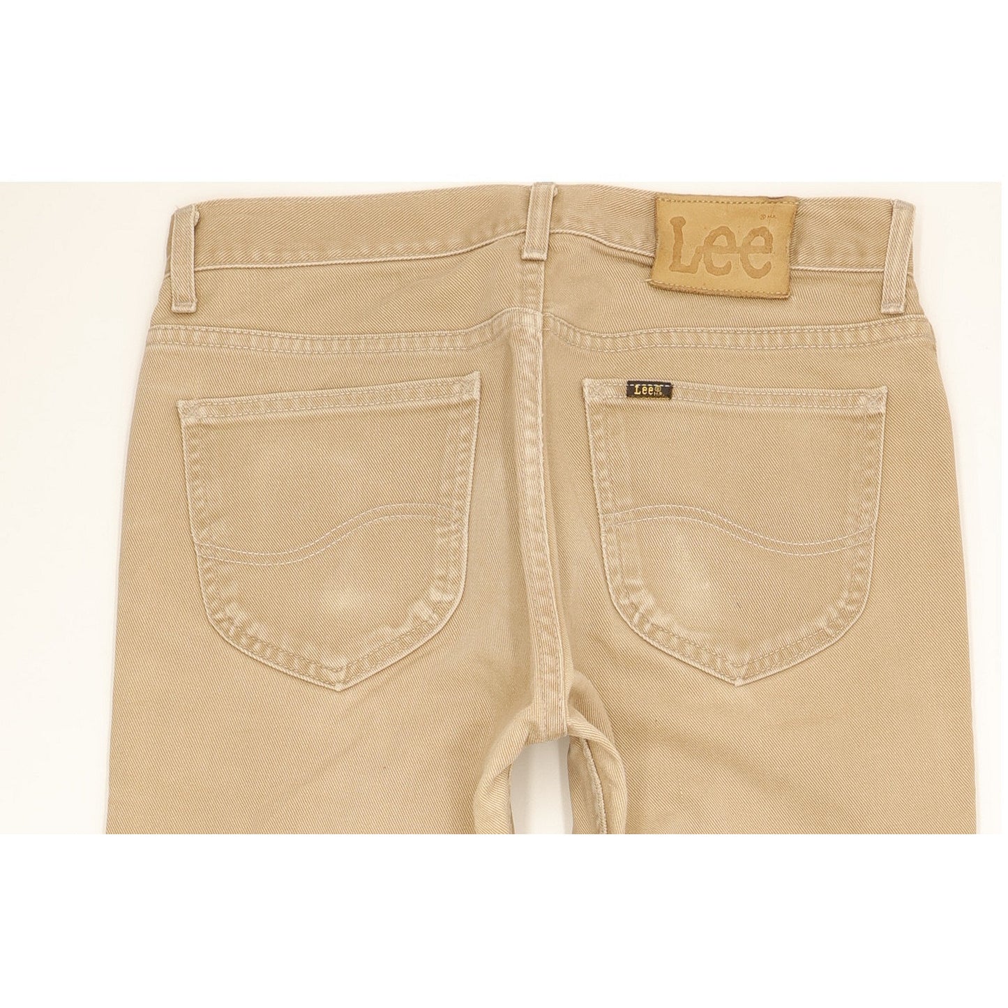 Lee Seattle Men Brown Straight Regular Jeans W33 L32