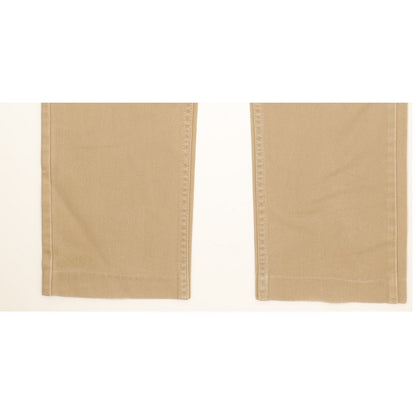 Lee Seattle Men Brown Straight Regular Jeans W33 L32