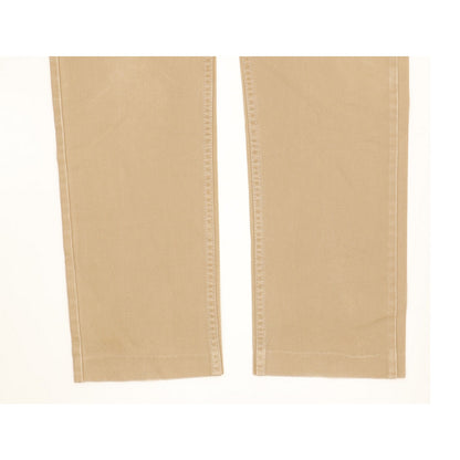 Lee Seattle Men Brown Straight Regular Jeans W33 L32