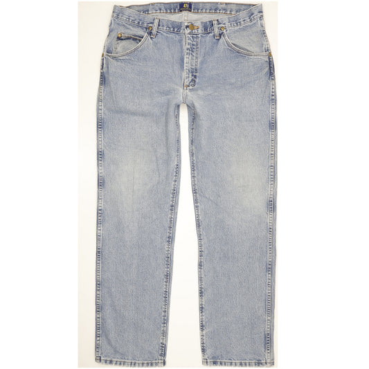 Wrangler Men Blue Straight Regular Jeans W35 L32