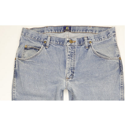 Wrangler Men Blue Straight Regular Jeans W35 L32