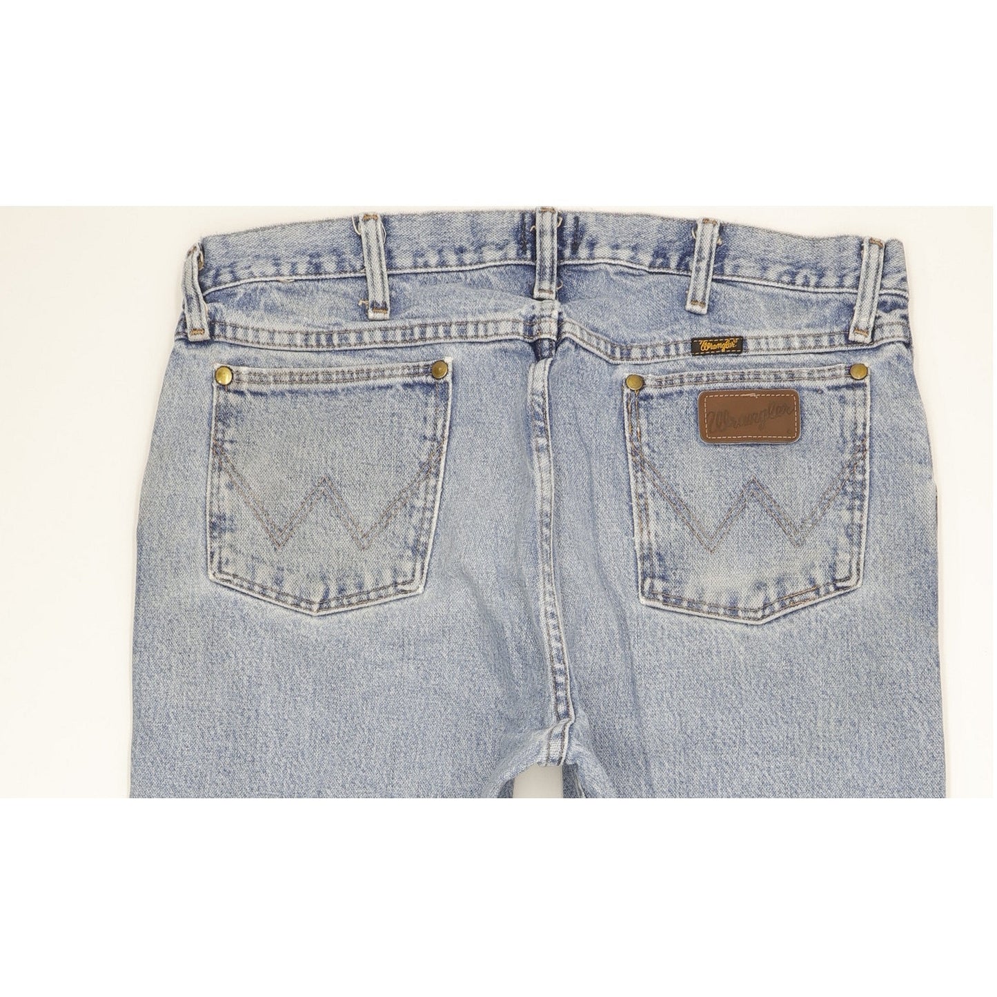 Wrangler Men Blue Straight Regular Jeans W35 L32