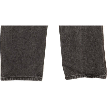 Wrangler Men Black Straight Regular Jeans W35 L31