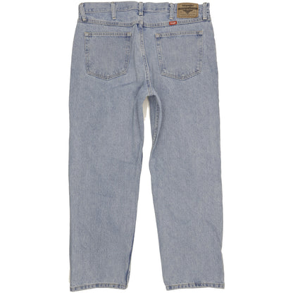 Wrangler Men Blue Straight Regular Jeans W36 L28