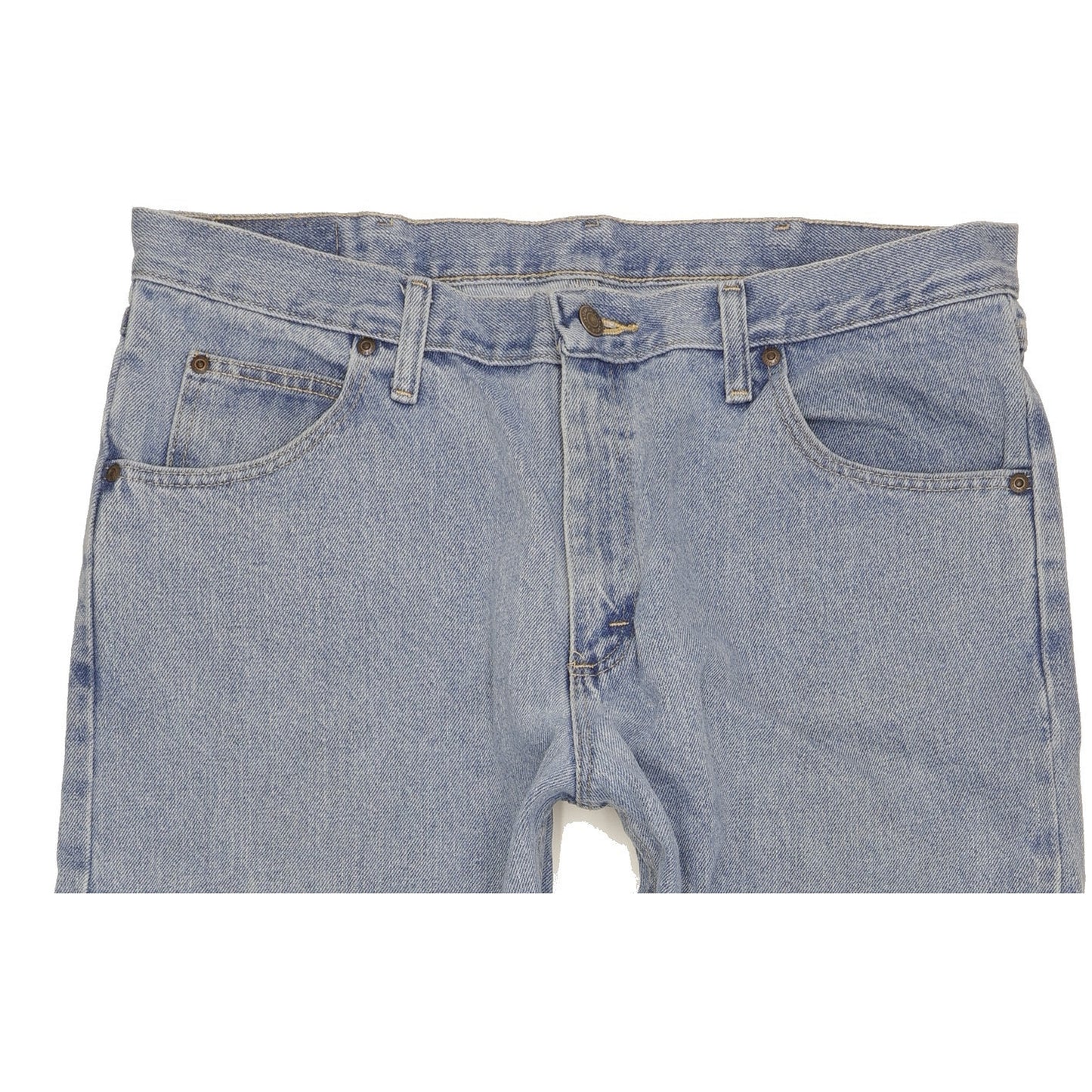 Wrangler Men Blue Straight Regular Jeans W36 L28