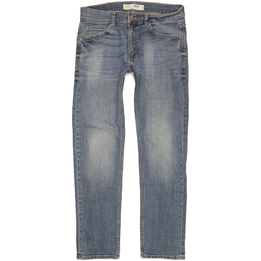 Lee Men Blue Tapered Slim Stretch Jeans W32 L29