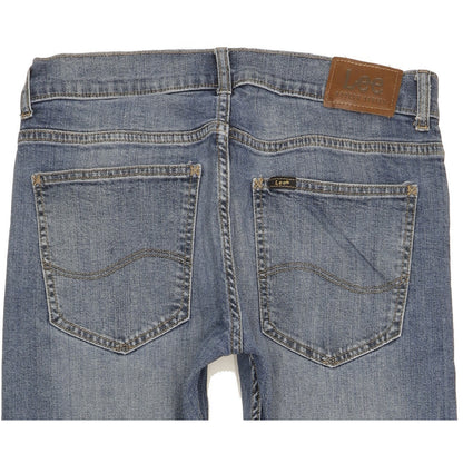 Lee Men Blue Tapered Slim Stretch Jeans W32 L29