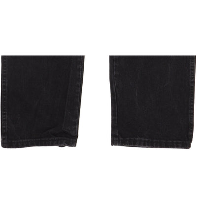 Wrangler Men Black Straight Regular Jeans W36 L30